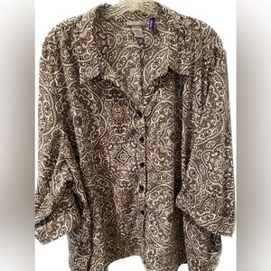 Catherines women’s shirt 3XWP also 26/28WP